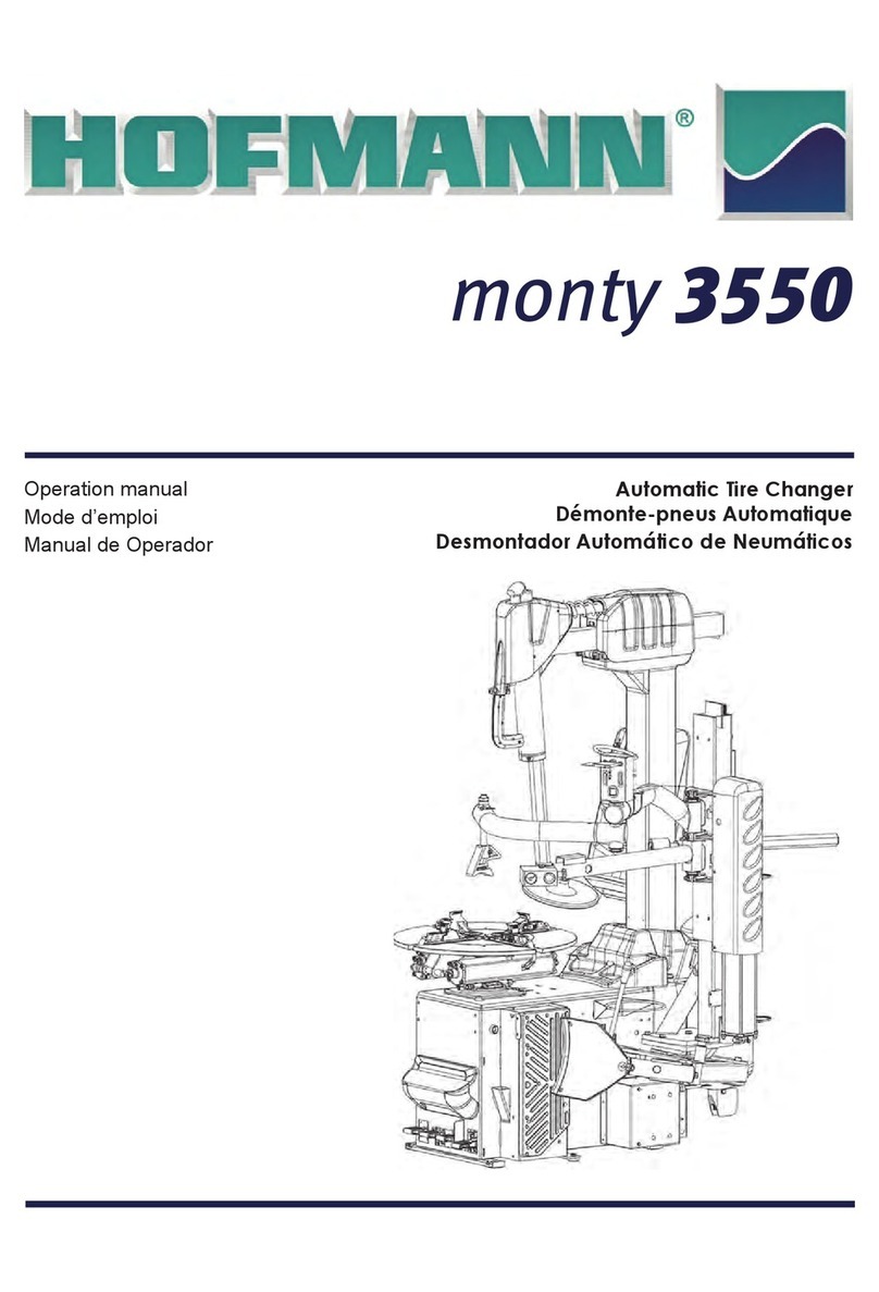 Hoffmann monty 3550 Operation manual