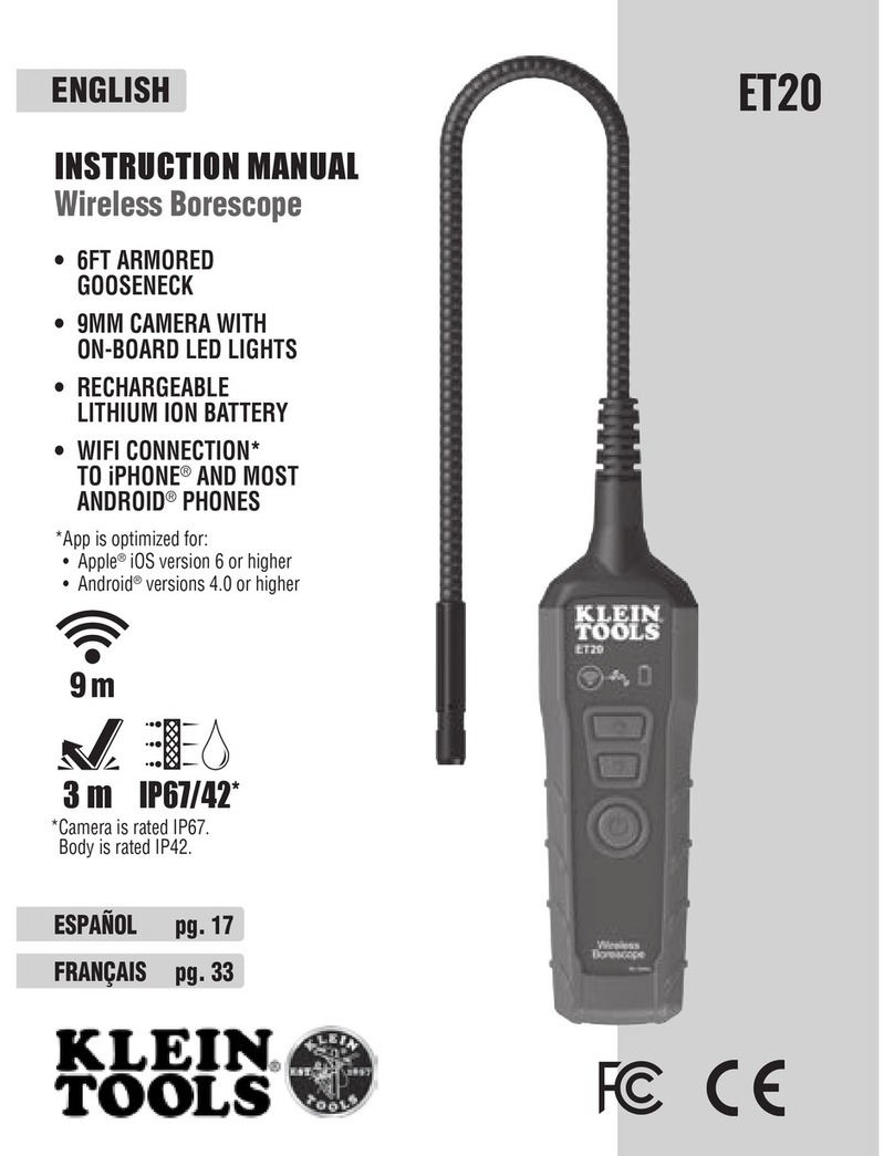 Klein Tools ET20 instruction manual