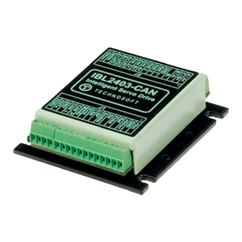 Technosoft IBL2403-RS232 Use and care manual