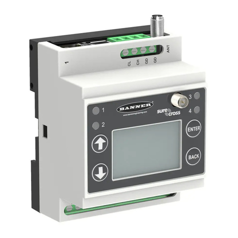 Banner Sure Cross DXM700-B Series User manual