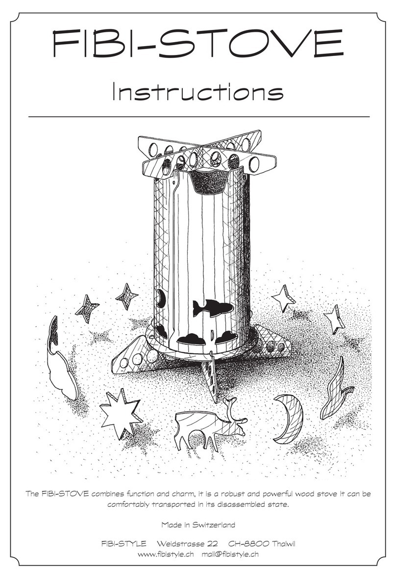 FIBI-STYLE FIBI-STOVE instructions