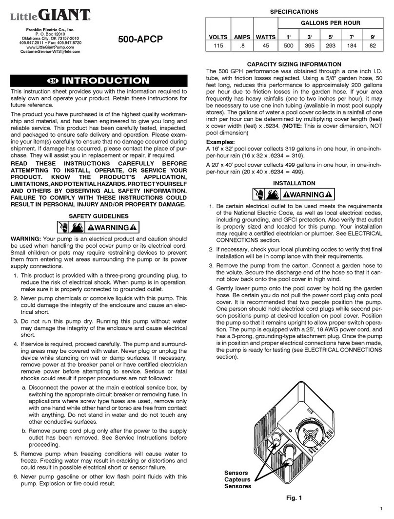 Little Giant 500-APCP instructions