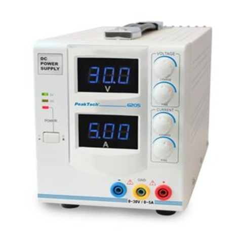 PeakTech 6205 Operation manual
