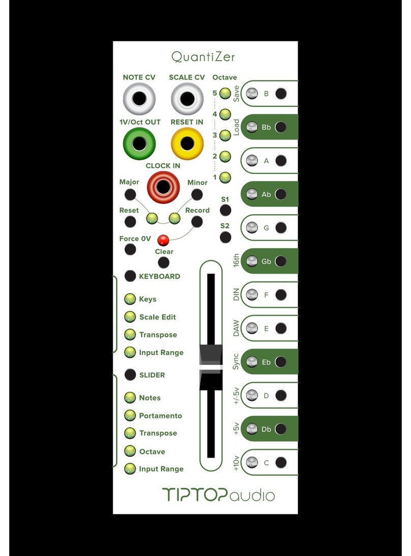 Tiptop Audio QuantiZer manual