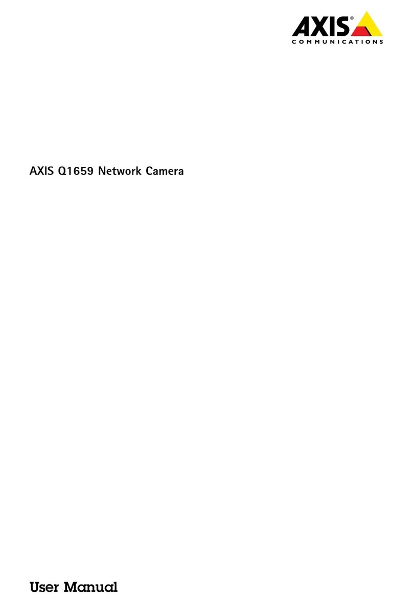 Axis Q1659 User manual