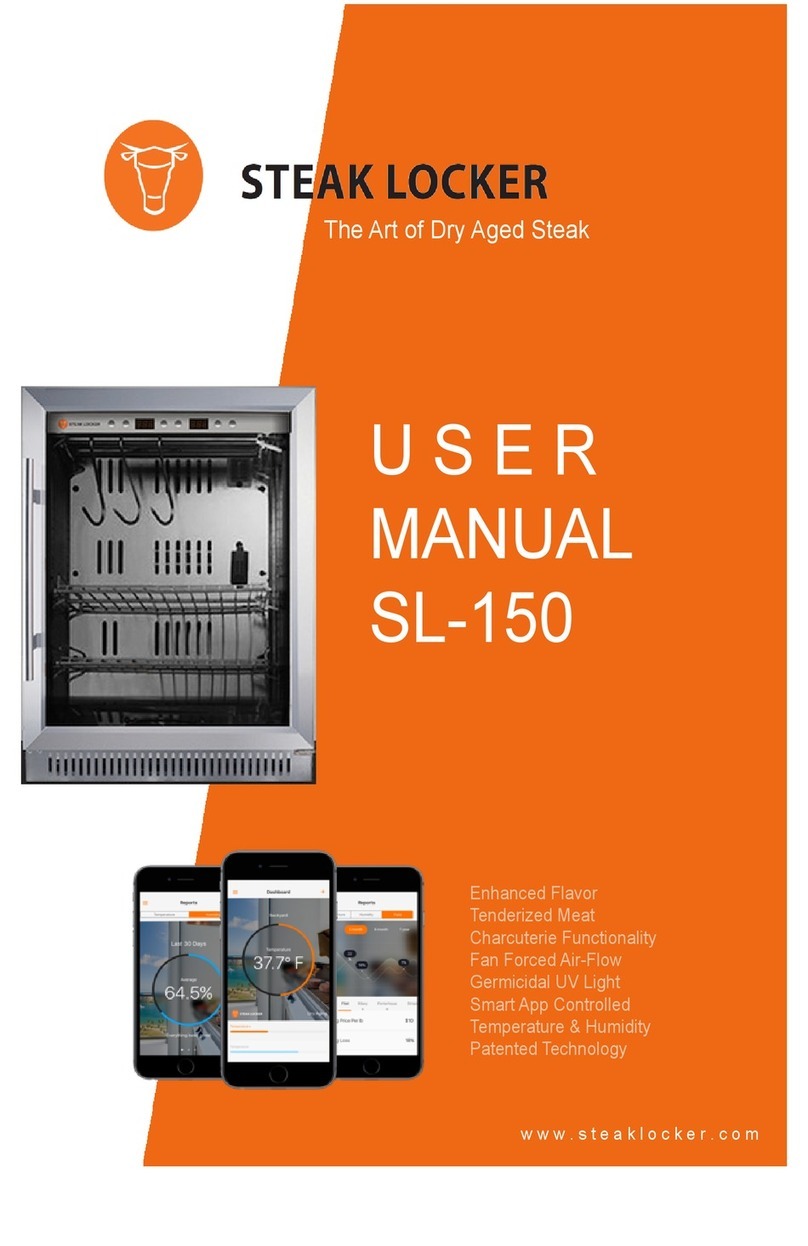 Steak Locker SL-150 User manual