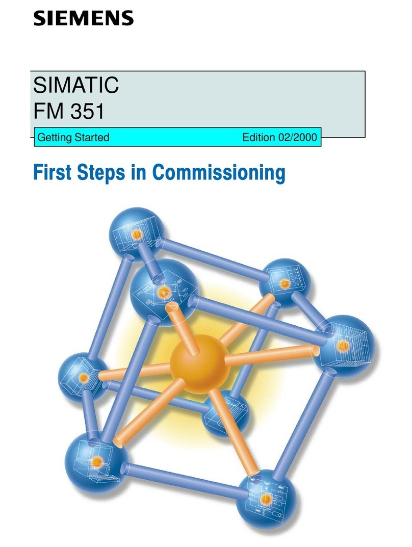 Siemens SIMATIC FM 351 User manual Siemens SIMATIC FM 351 User manual
