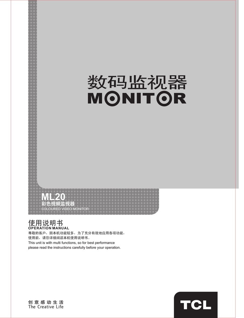 TCL ML20 User manual