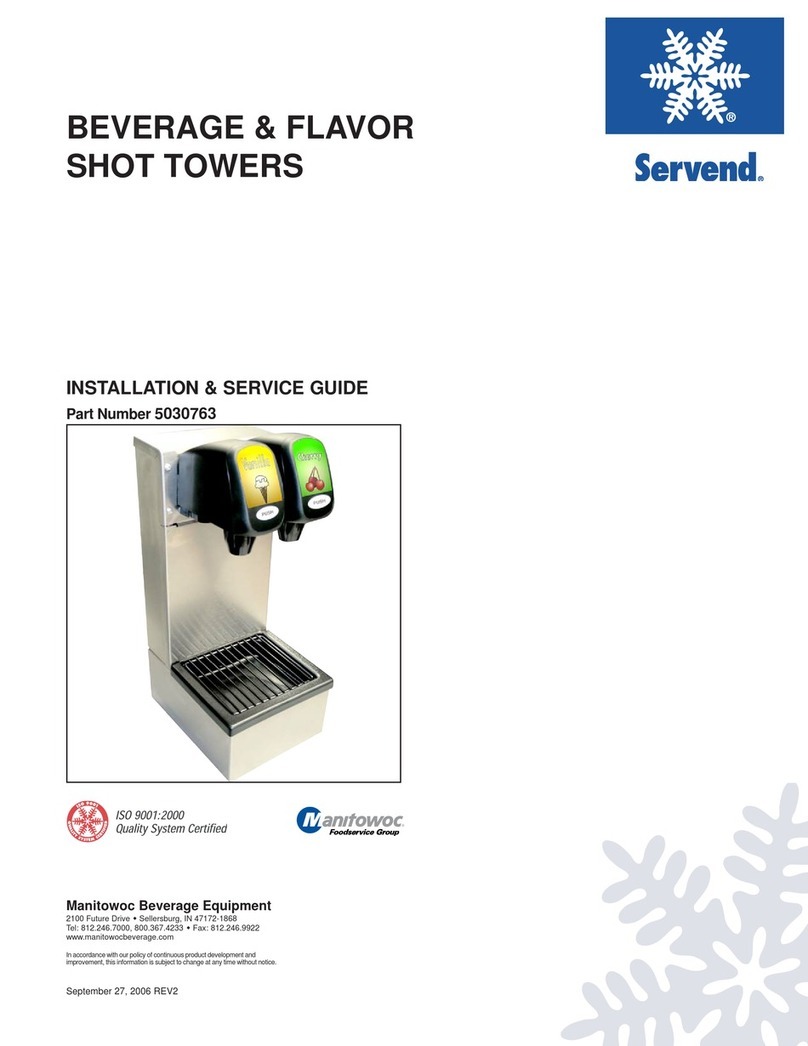 Servend 5030763 User manual