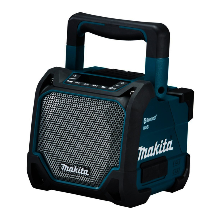 Makita DMR202 User manual
