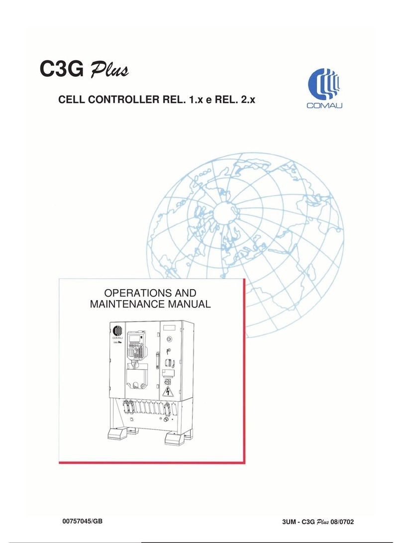 Comau C3G Plus Operation and maintenance manual