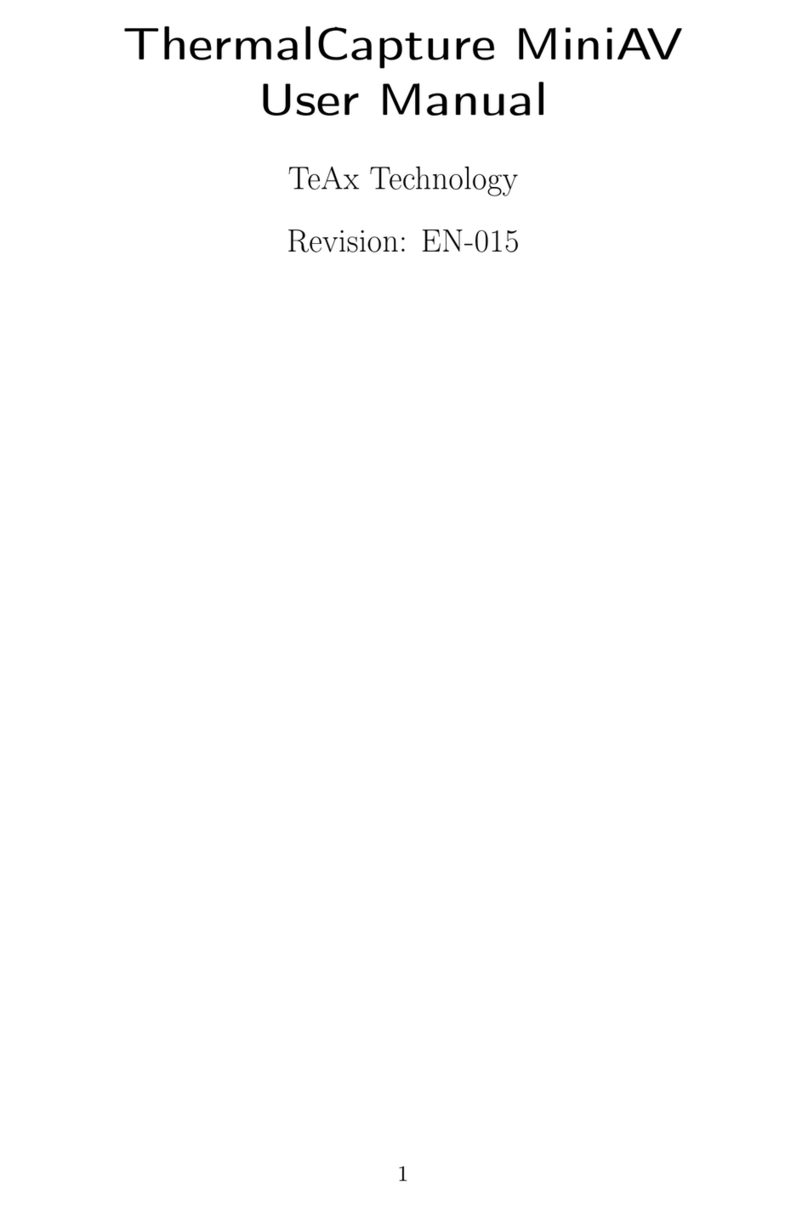 TeAx Technology ThermalCapture MiniAV user manual