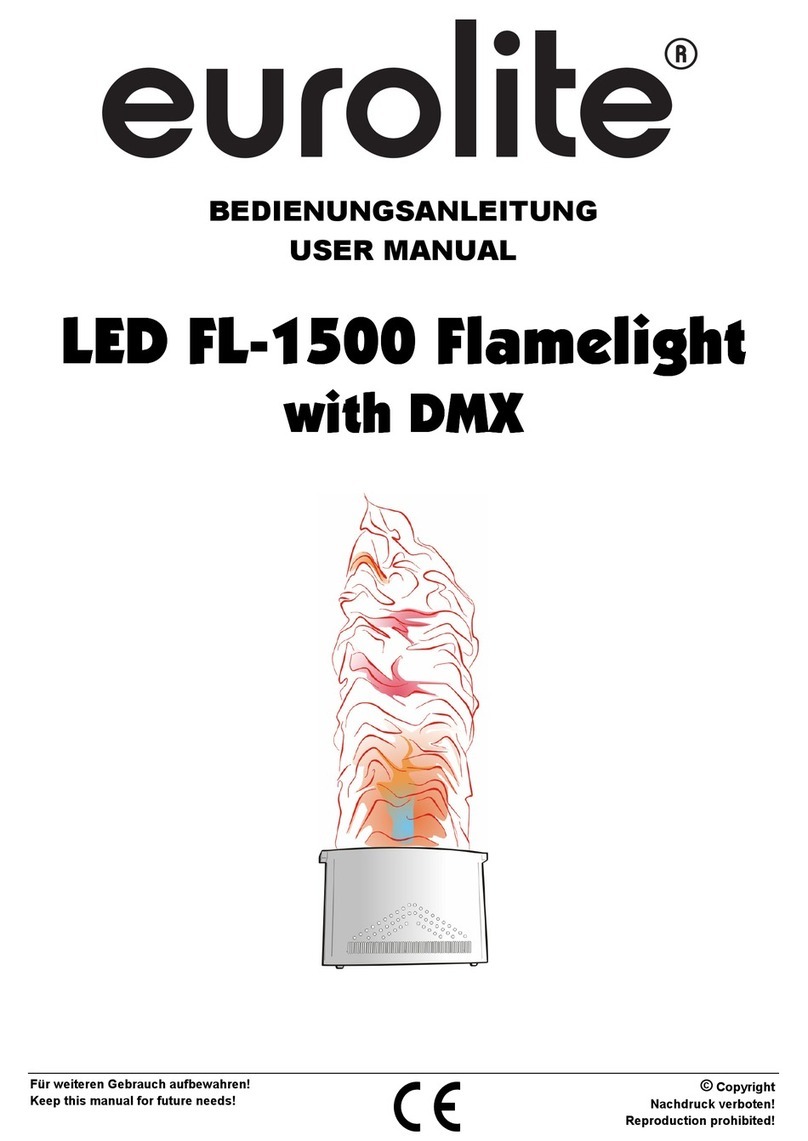 EuroLite LED FL-300 Flamelight User manual