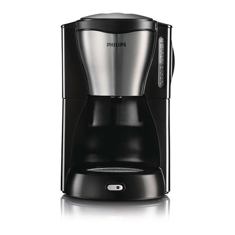Philips CAFE GAIA HD7568 User manual