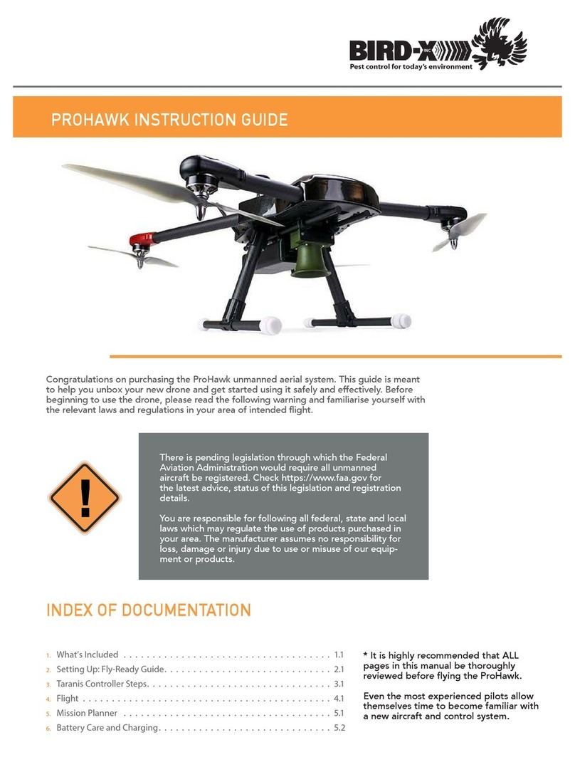 Bird-X Prohawk instruction manual