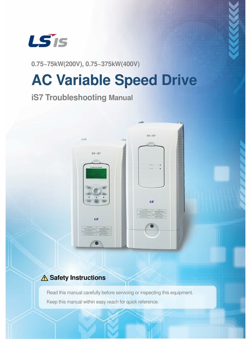 LS Industrial Systems SV-iS7 Series troubleshooting manual LS Industrial Systems SV-iS7 Series troubleshooting manual
