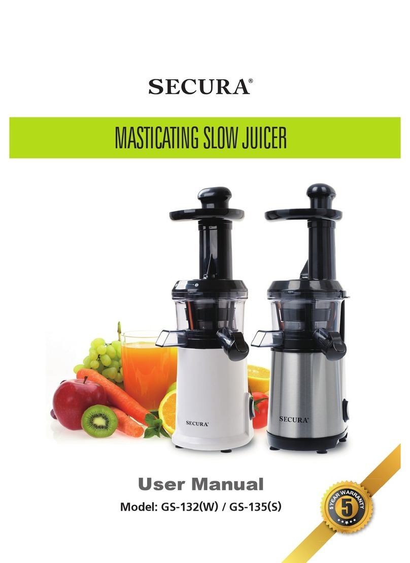 Secura GS-132 user manual
