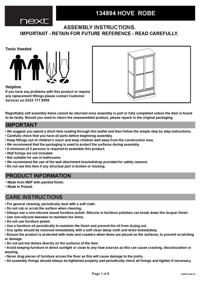 Next 134894 User manual Next 134894 User manual