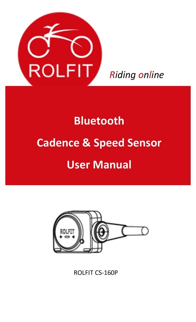 Rolfit CS-160P user manual