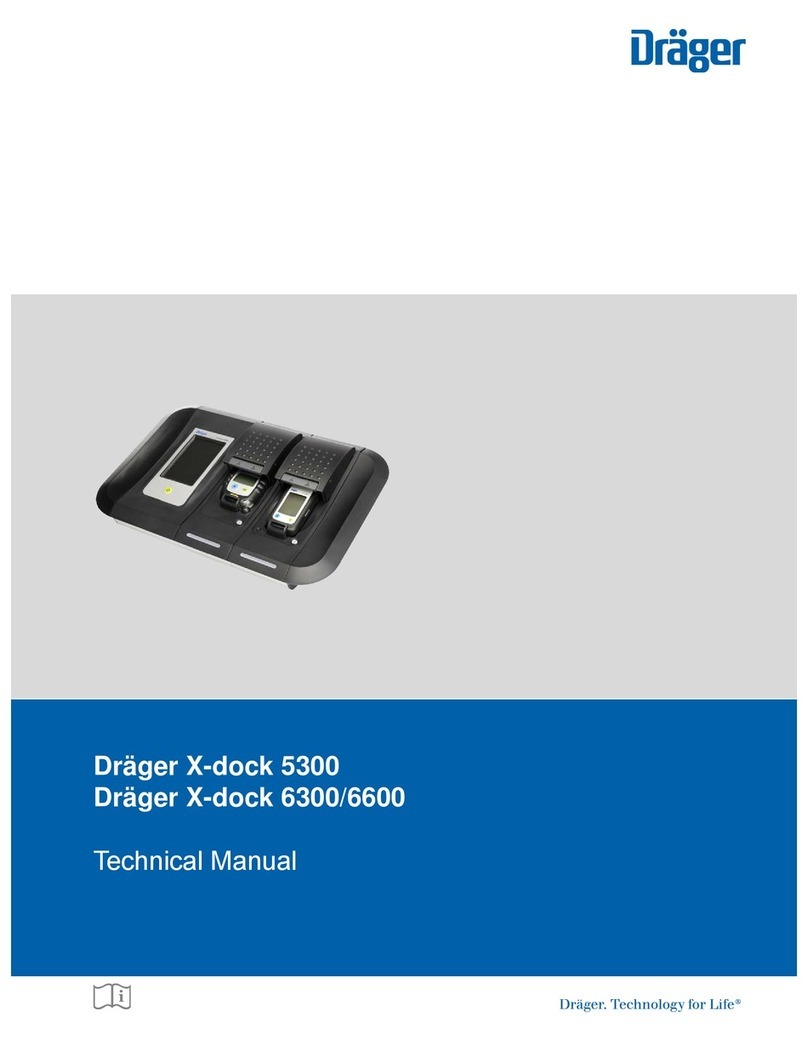 Dräger X-dock 5300 Technical manual