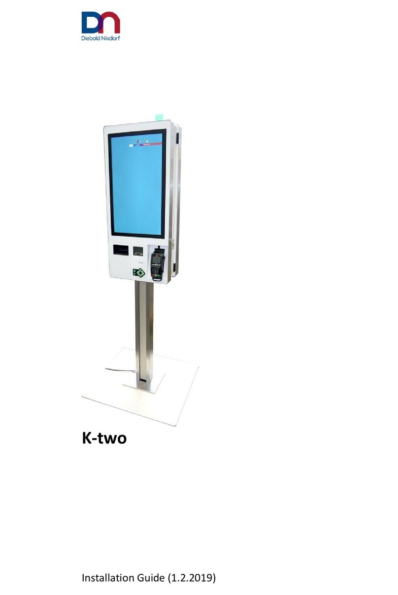 DIEBOLD NIXDORF K-two installation guide
