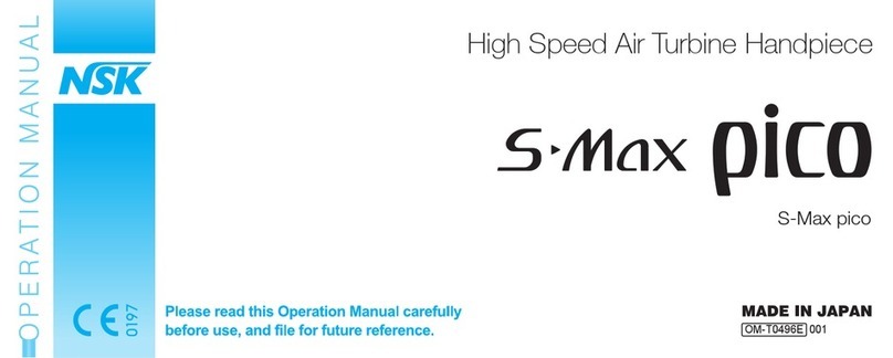 NSK s-max pico series User manual