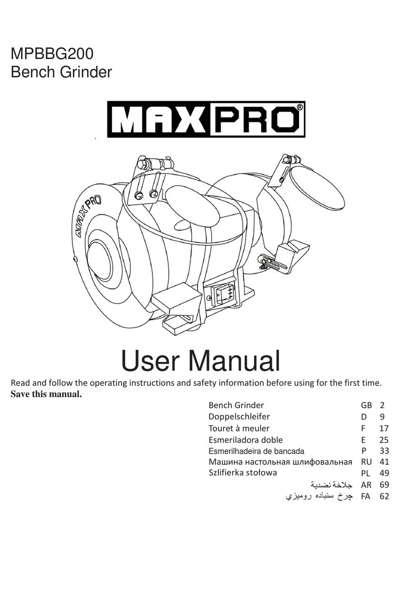 Max Pro MPBBG200 User manual