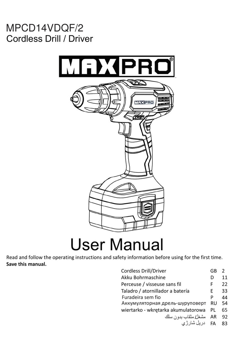 Max Pro MPCD14VDQF/2 user manual