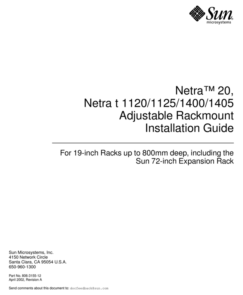 Sun Microsystems Netra 20 installation guide