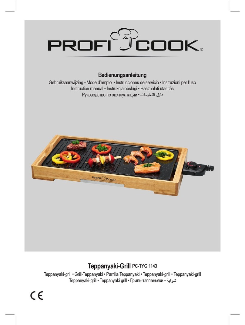 Proficook PC-TYG 1143 User manual
