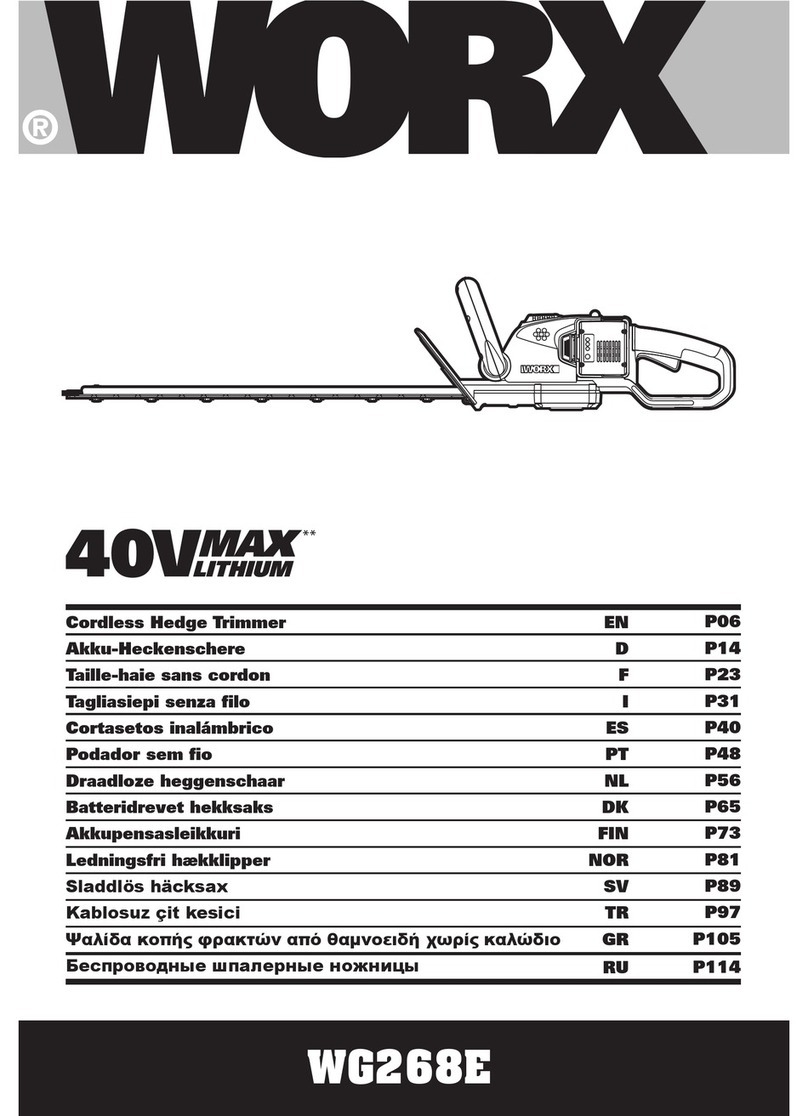 Worx WG268E Original instructions