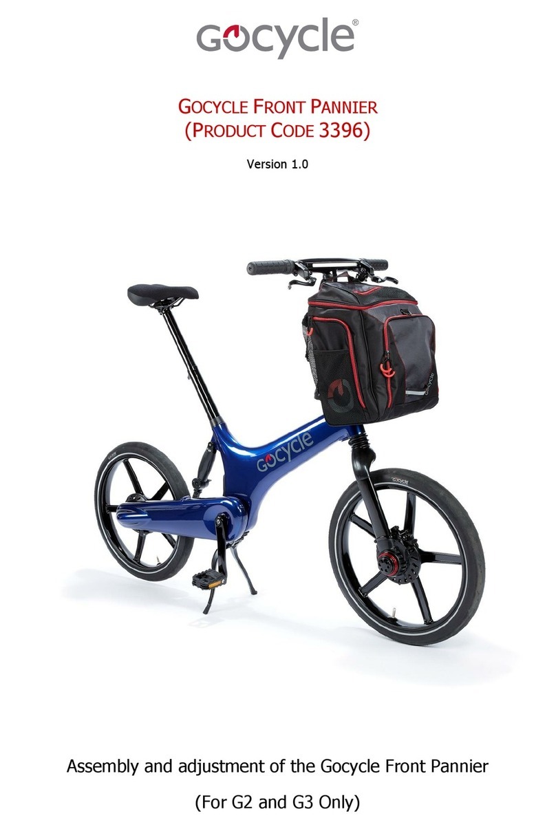 Gocycle 3396 Assembly and adjustment