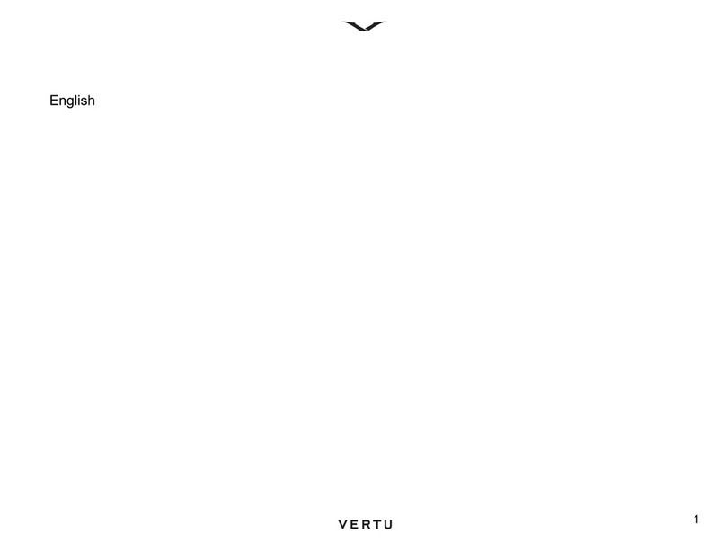 Vertu Ascent X RM-589V User manual