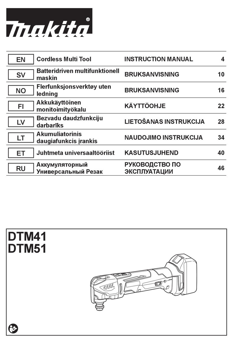 Makita DTM41 User manual Makita DTM41 User manual