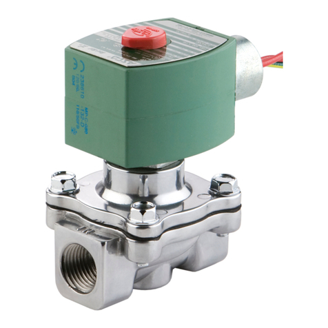 Asco 8215 Series Installation and operating instructions