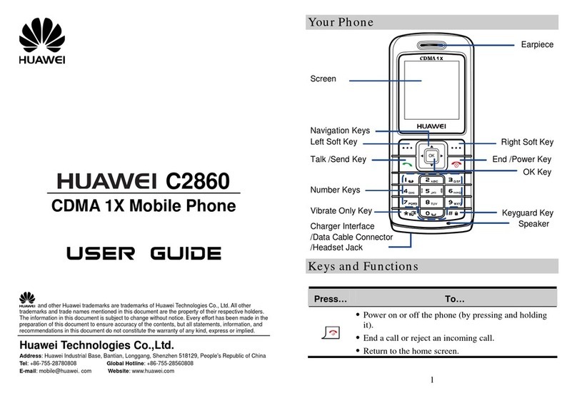 Huawei C2860 User manual Huawei C2860 User manual