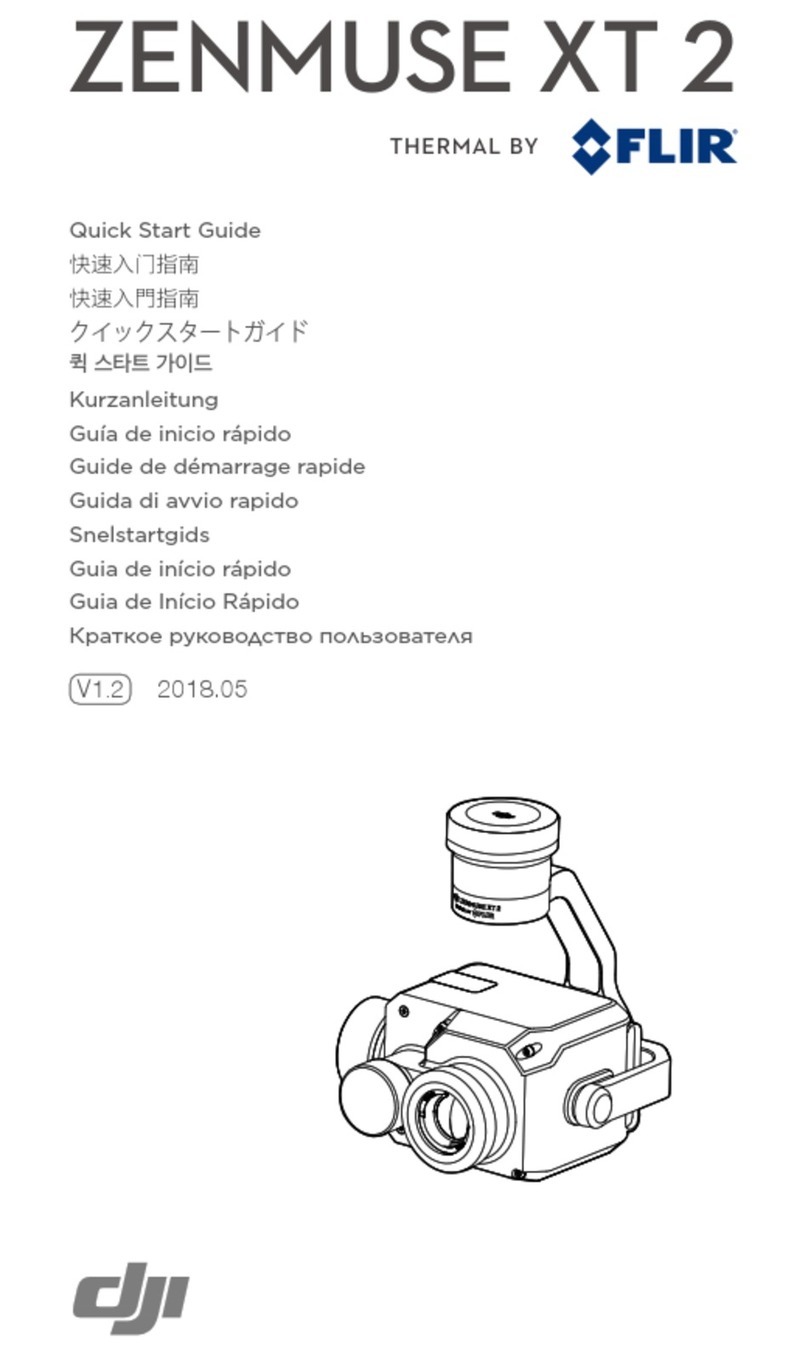 FLIR ZENMUSE XT2 User manual