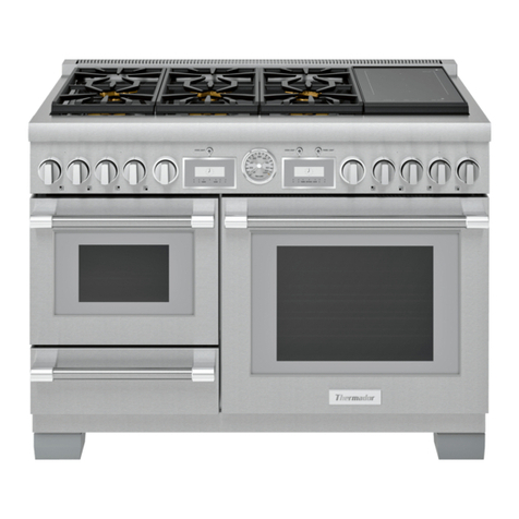 Thermador Professional Series Use and care guide