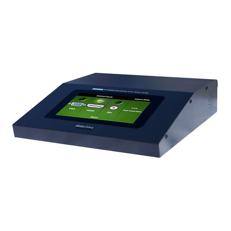 Data Video DAC-75T instruction manual