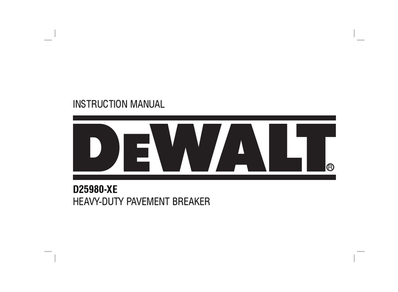 DeWalt D25980-XE instruction manual