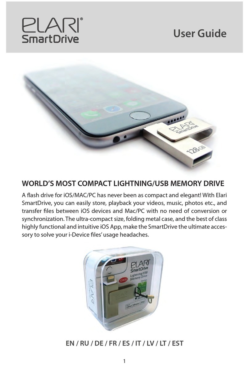 Elari SmartDrive User manual