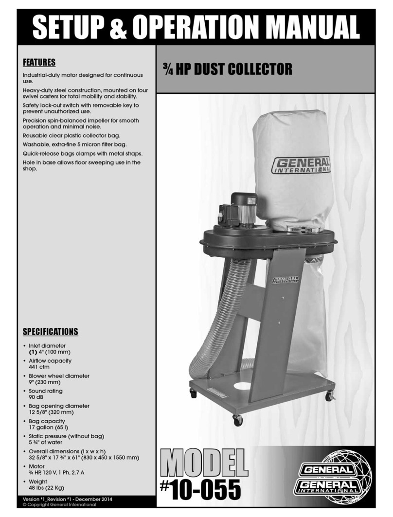 General International 10-055 User manual