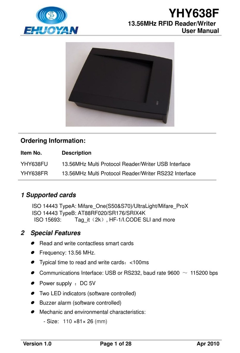 EHUOYAN YHY638F user manual