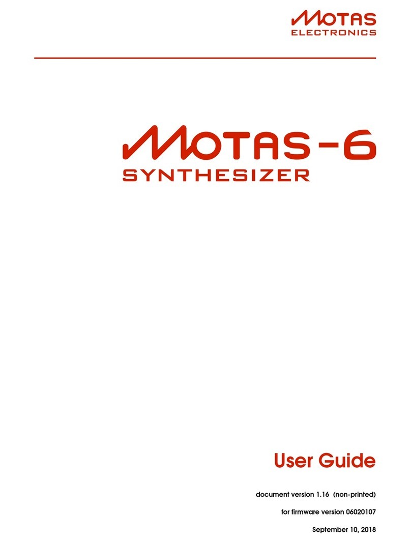Motas Motas-6 user guide