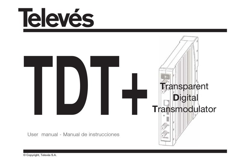 Televes TDT+ User manual
