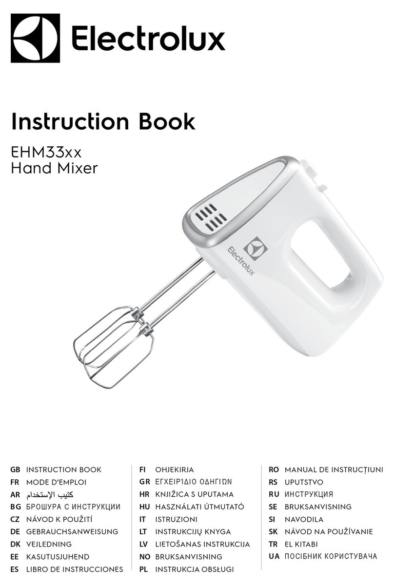 Electrolux EHM33 Series User manual