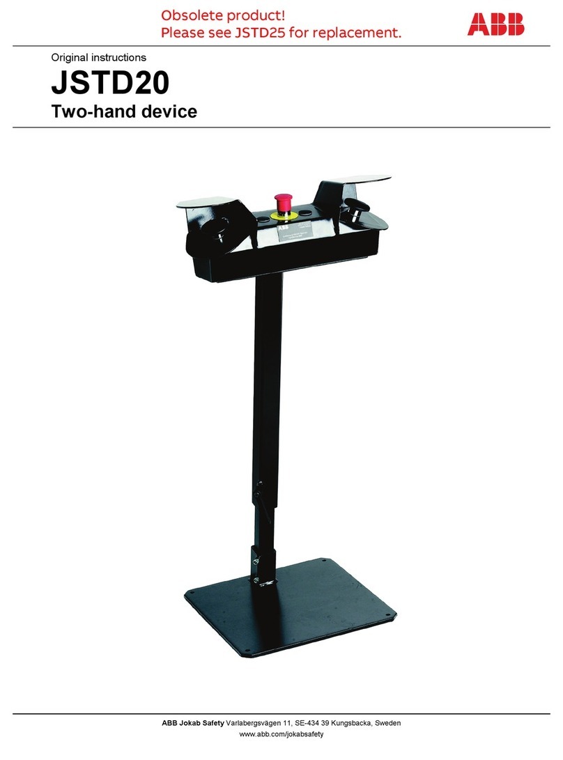 ABB JSTD20 Instructions for use