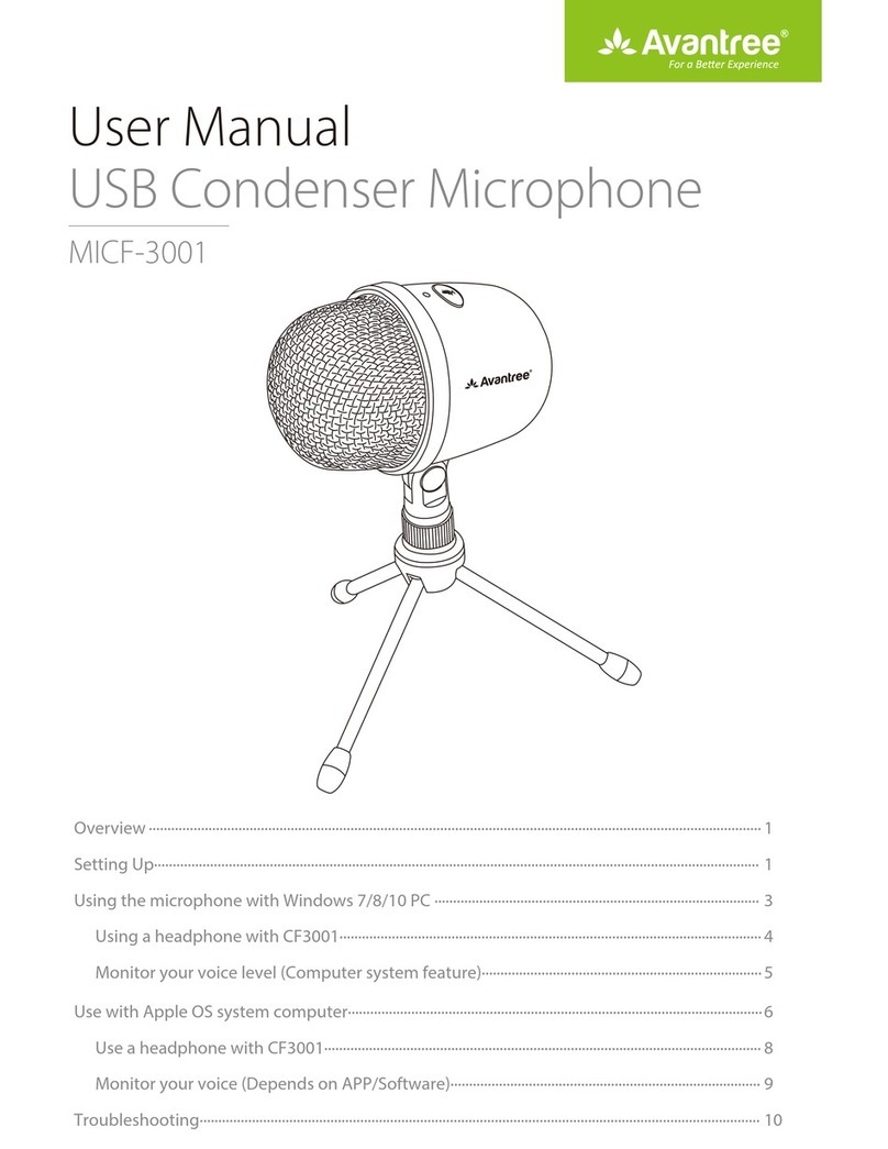 Avantree MICF-3001 user manual