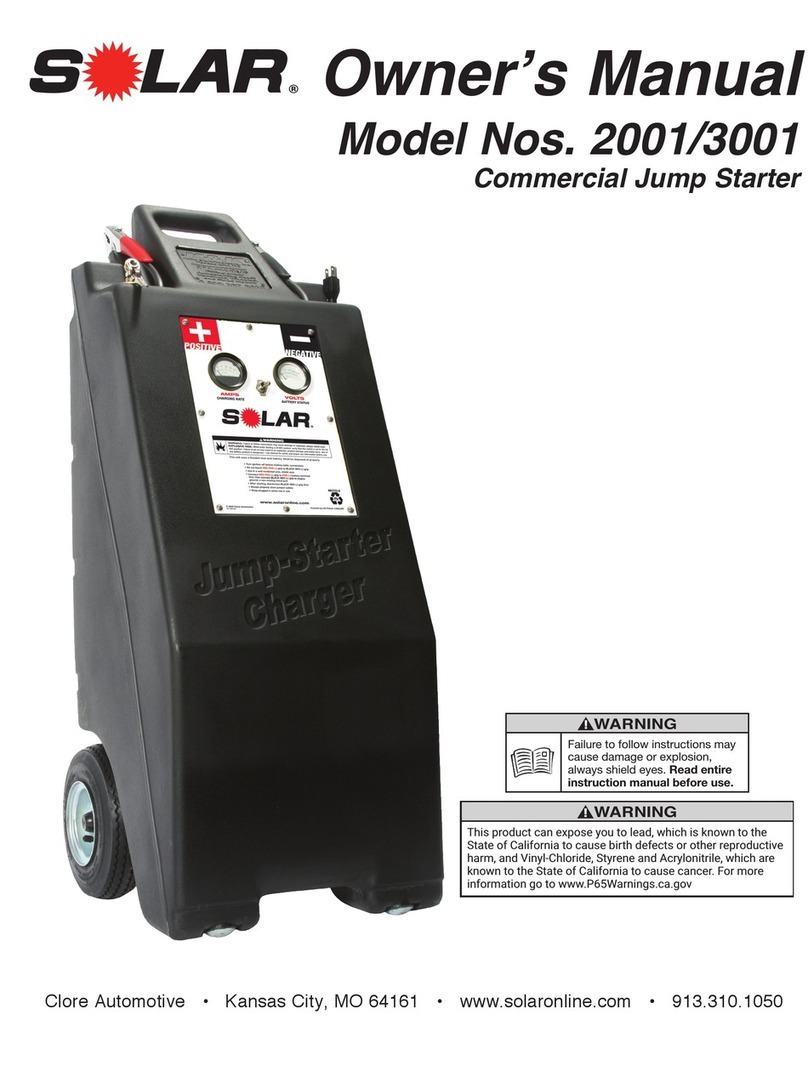 Solar 3001 owner's manual