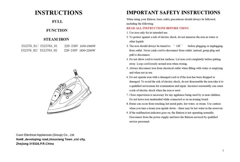 Aicok ES2376_01 instructions